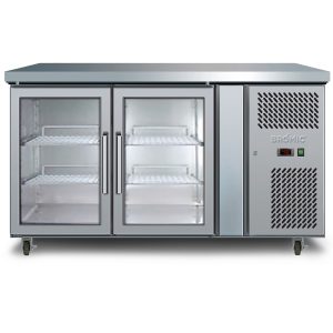 stainless steel bar fridge